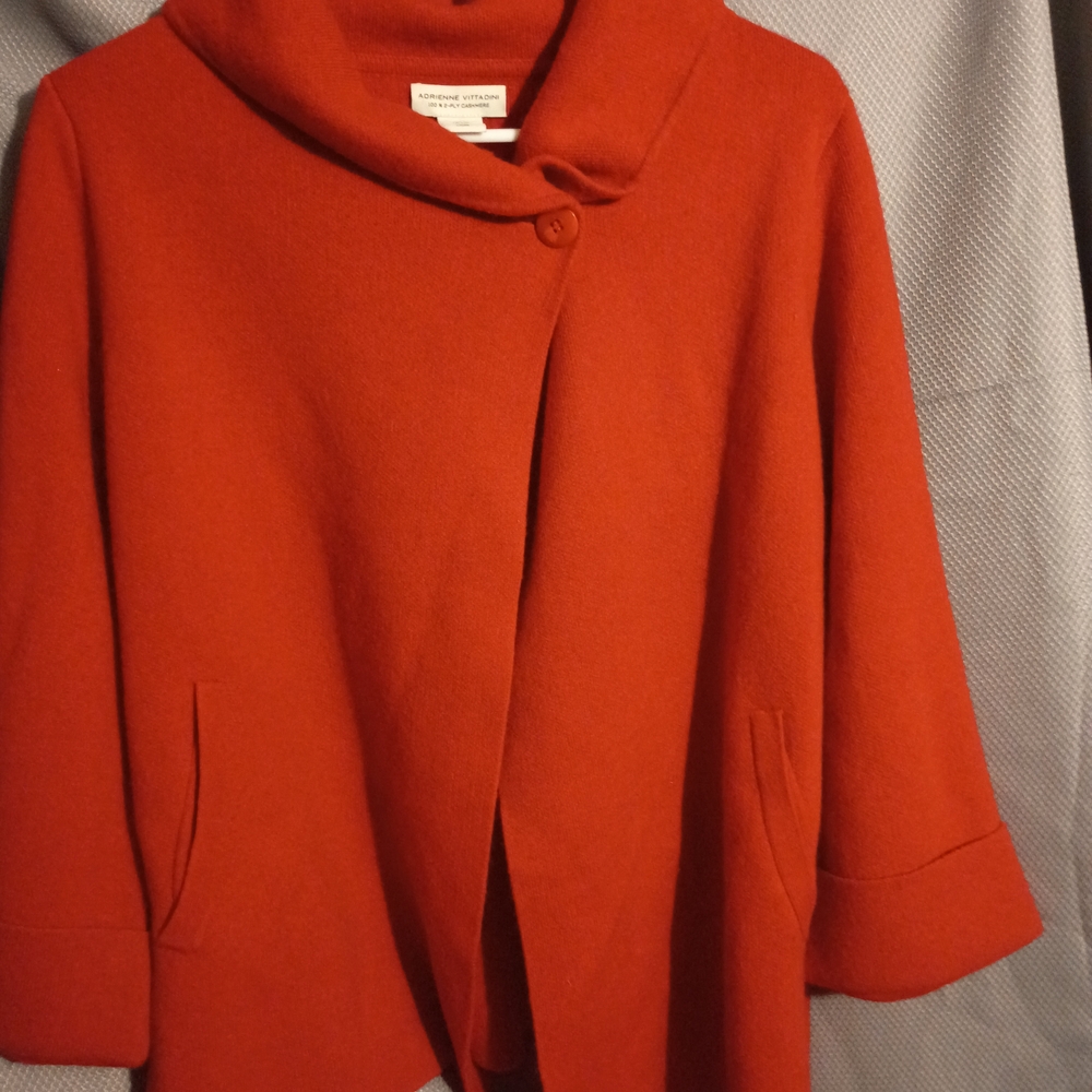 Adrienne Vittadini Little Red  Riding Hood Cloak